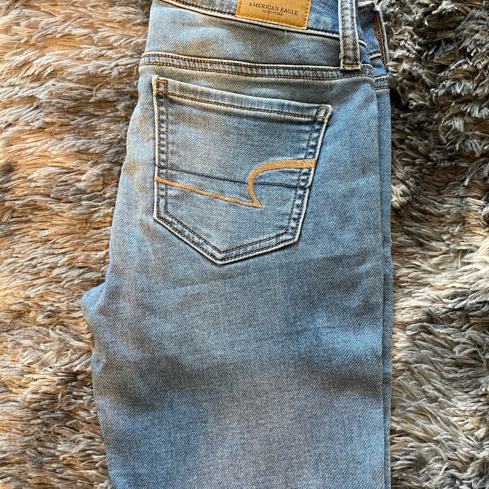 American eagle super stretch jeggings Outfitters, Color : Light Shadow - Picture 5 of 9